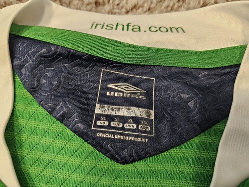 Irlanda del Norte Casa Camiseta de Fútbol 2008 - 2010 Umbro Verde Hombre Talla XL - Imagen 3 de 7