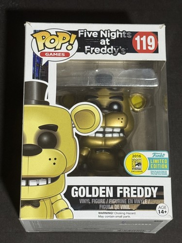 Funko Pop!: Five Nights at Freddy's - Vaults Golden Freddy 119 - SDCC Exclusive - Bild 2 von 8