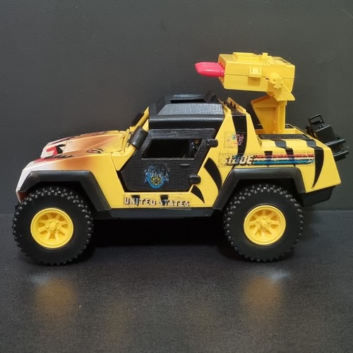 GI Joe 1988 Tiger Force Sting Complete With Steering Wheel-Gas Cans *1 No Handle - Picture 2 of 11