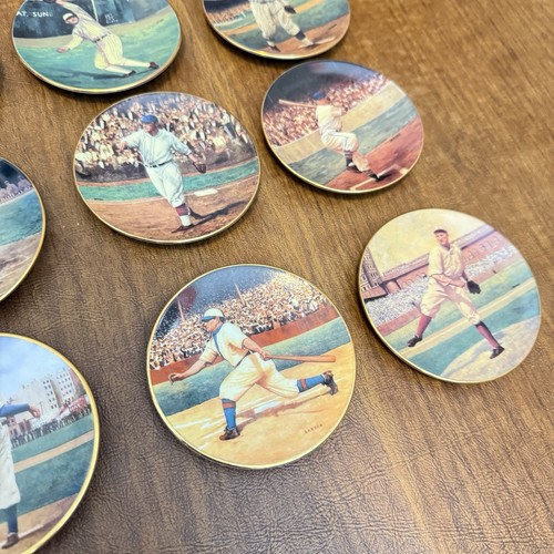 1995 Bradford Editions Legends of Baseball Complete 16 Mini Plate Set No Boxes - Picture 5 of 10