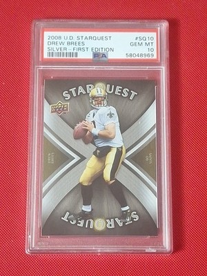 2008 Upper Deck First Edition - Starquest Drew Brees #SQ10