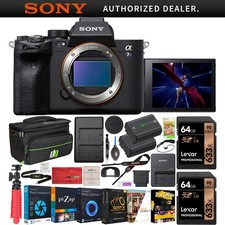 Sony a7s III 4K Camera Body + 128GB Accessory Kit + Bag & 2 Battery