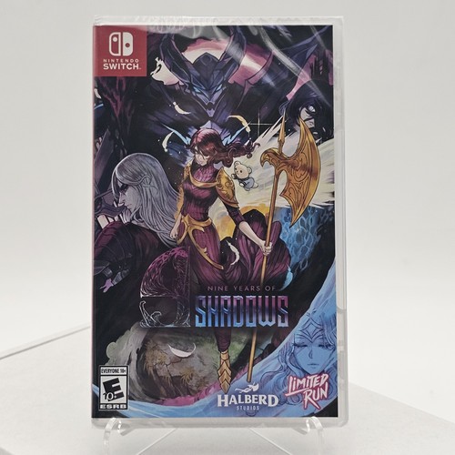 9 Nine Years of Shadows Switch #270 New Sealed Limited Run Games Ships In A Box - Picture 2 of 4