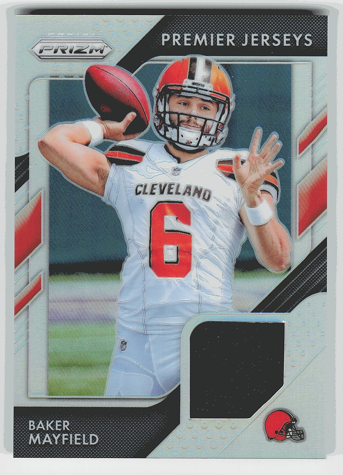 2018 Panini Prizm #PP-1 Baker Mayfield Prizm Premier Jerseys