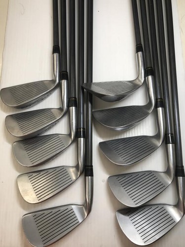 Honma LB-280 Iron Set 10pcs 3-SW Titanium Carbon M-40 Flex R - Picture 2 of 8