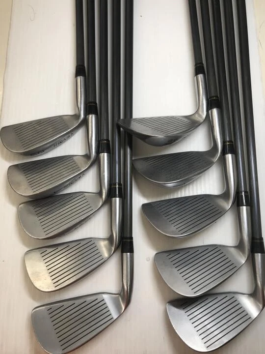 Honma LB-280 Iron Set 10pcs 3-SW Titanium Carbon M-40 Flex R - Image 2 of 4