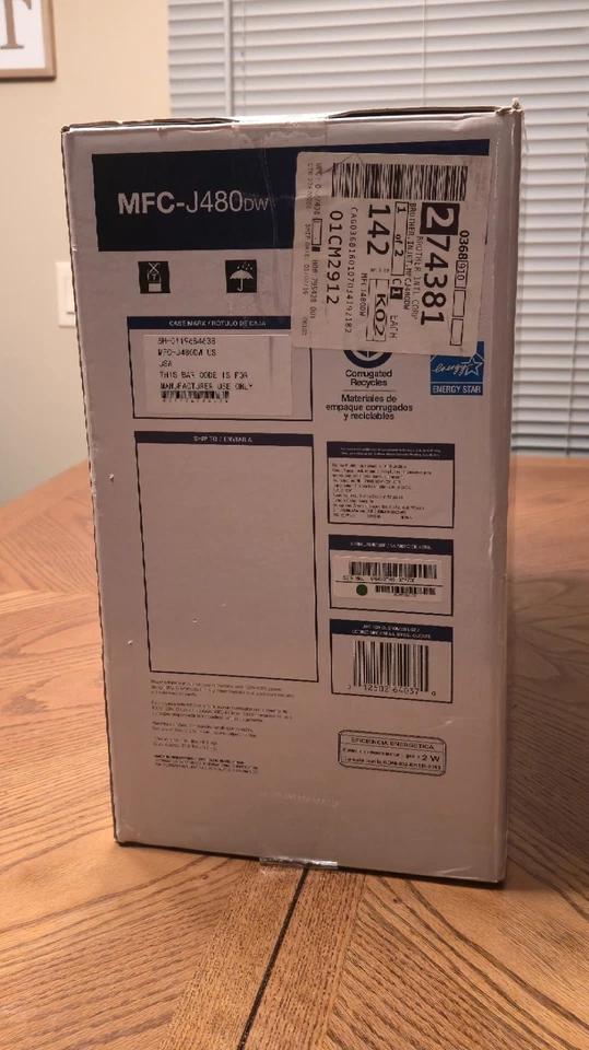 NEW Brother MFC-J480DW Inkjet All-in-One Printer  - Image 4 of 4
