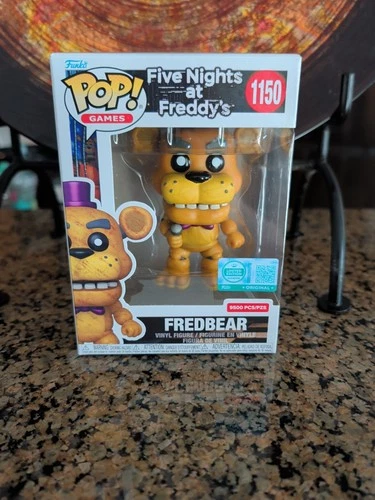 Funko Pop Five Nights at Freddy's Fredbear #1150 EE Exclusive LE 9500 IN HAND