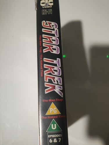 Star Trek the Original Series VHS Episodes 6 & 7 - Picture 2 of 4