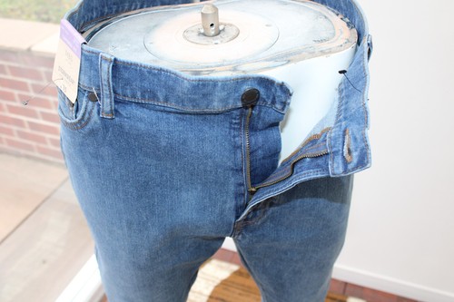 Blaue Herrenjeans M&S Slim Tapered Leg W44 L29 Marks & Spencer 44 S Stretch neu mit Etikett - Bild 2 von 18