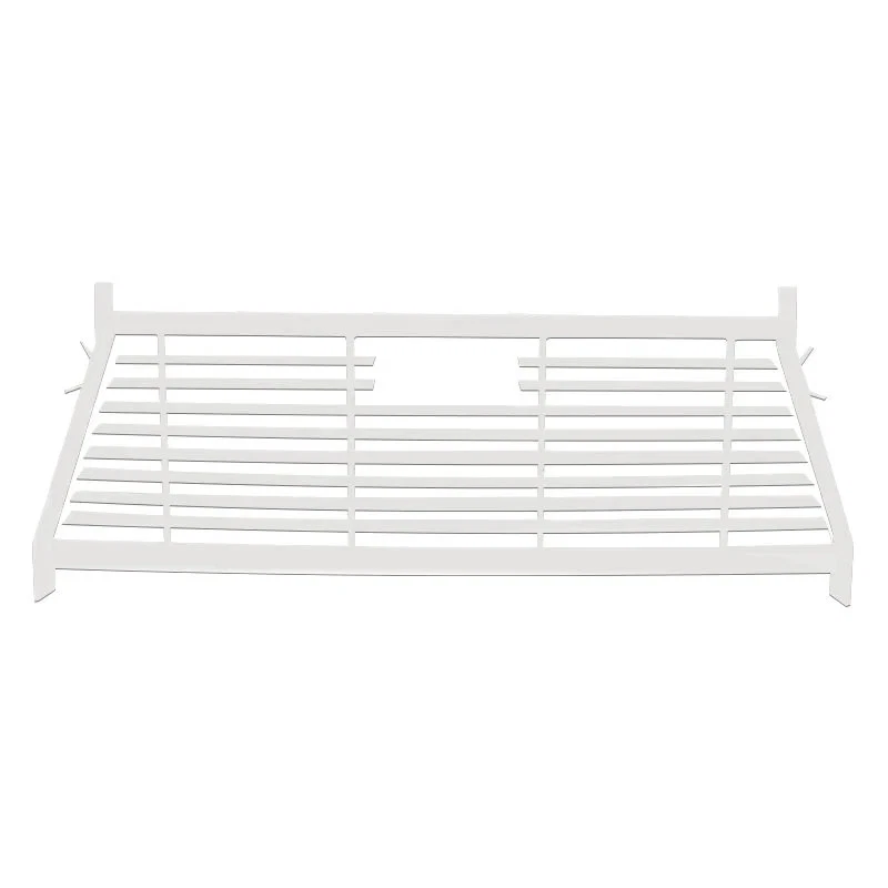 For Ford F-450 Super Duty 2008-2024 Westin 57-8003 HD White Headache Rack Foto 3 de 4