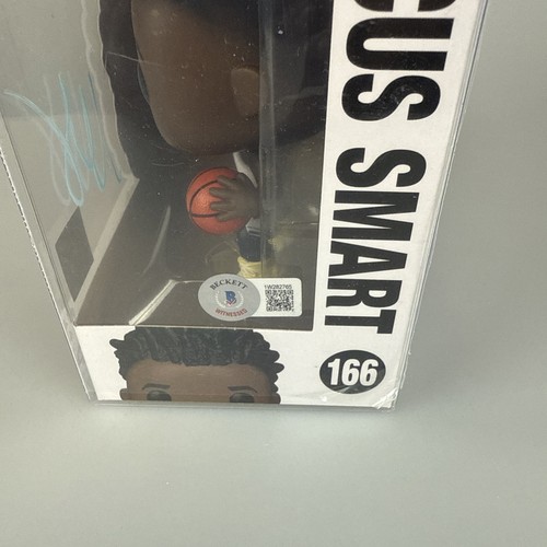 Marcus Smart Firmado "Memphis Grizzlies" #166 Funko Pop! (Beckett) Certificado de Autenticidad Auto NBA - Imagen 3 de 6