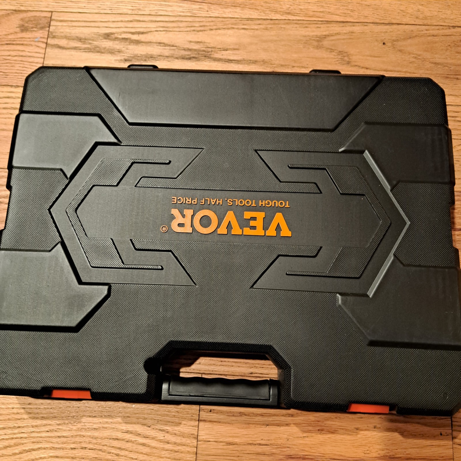 Vevor 205pc Mechanics Tool Set, SAE and Metric Sockets, 1/4" 3/8" 1/2" Drive 