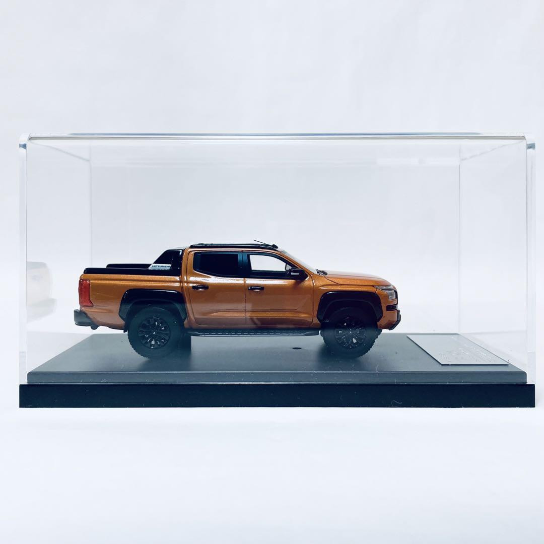 Hi-Story 1/43 Mitsubishi Triton Double Cab 4WD (2024, Yellow Hi-Story 1/43 Mitsubishi Triton Double Cab 4WD (2024, Yellow