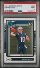 2024 Panini Donruss Optic Drake Maye #229 Rated Rookie Patriots PSA 9 MINT