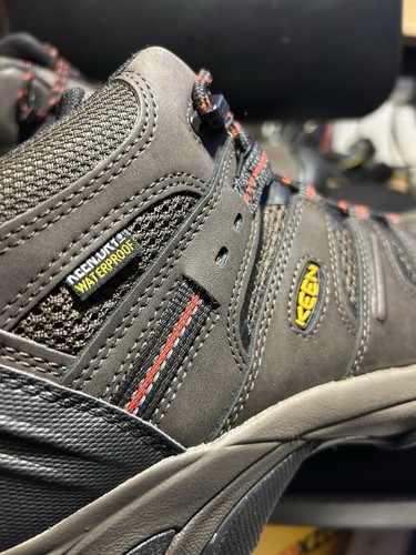 KEEN Utility Men’s 11.5EE Lansing Mid Waterproof Leather Steel Toe Work Boot - Picture 6 of 13