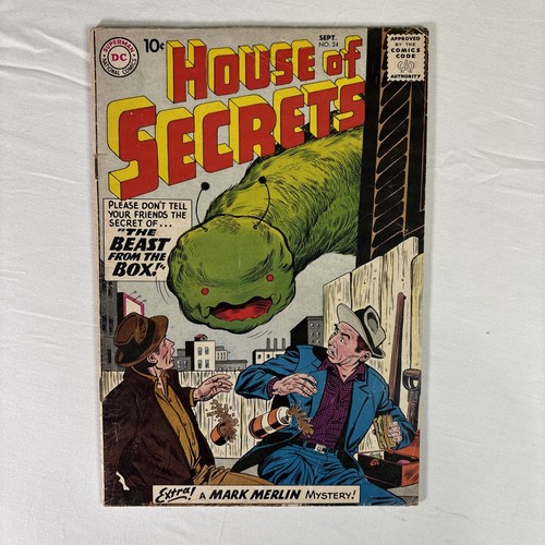 *HOUSE OF SECERTS Lot of (3) 1959,1960,1971 DC COMIC BOOKS. SEE DESCRIPTION. - Picture 2 of 11