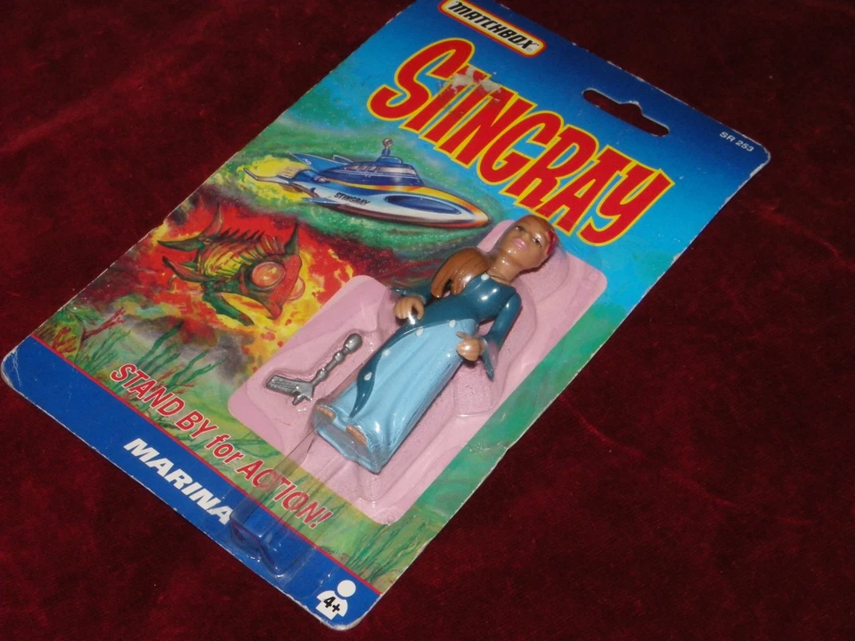 Figurine vintage 1992 années 90 Matchbox Stingray Marina - Photo 4/4