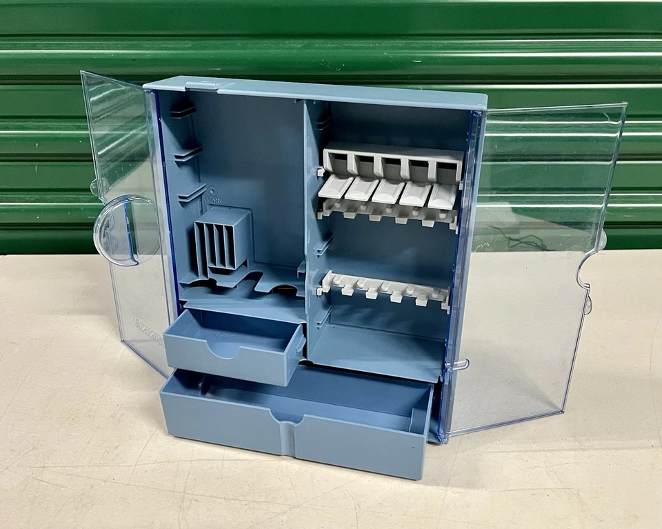 Bernina Accesorios Estuche de Almacenamiento Stand Up Costura Accesorios Caja Estantes Ajustables Foto 2 de 3