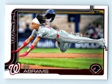 2025 Topps Series 1  CJ Abrams Washington Nationals #122