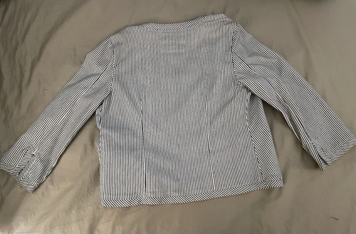 Vintage LAL Live A Little Brand Striped Women’s Top Size S - Picture 2 of 8