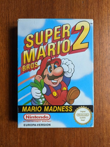 Gioco Nintendo NES - Super Mario Bros. 2 - 1990 - NOE - PAL-B - CONFEZIONE ORIGINALE CIB - Foto 2 di 12