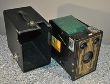 Vintage Kodak Brownie Target Six-16 Art Deco Box Camera 1930's Collectible EUC
