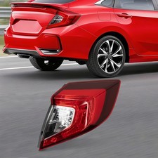 For 2016 2017 2018-2020 2021 Honda Civic Right Tail Light Direct Replacement