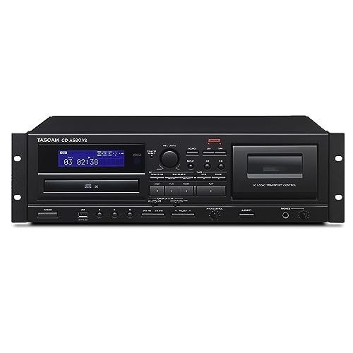 TASCAM CD-A580 V2 Professional Cassette Recorder CD Player Memory Recorder - Picture 6 of 10