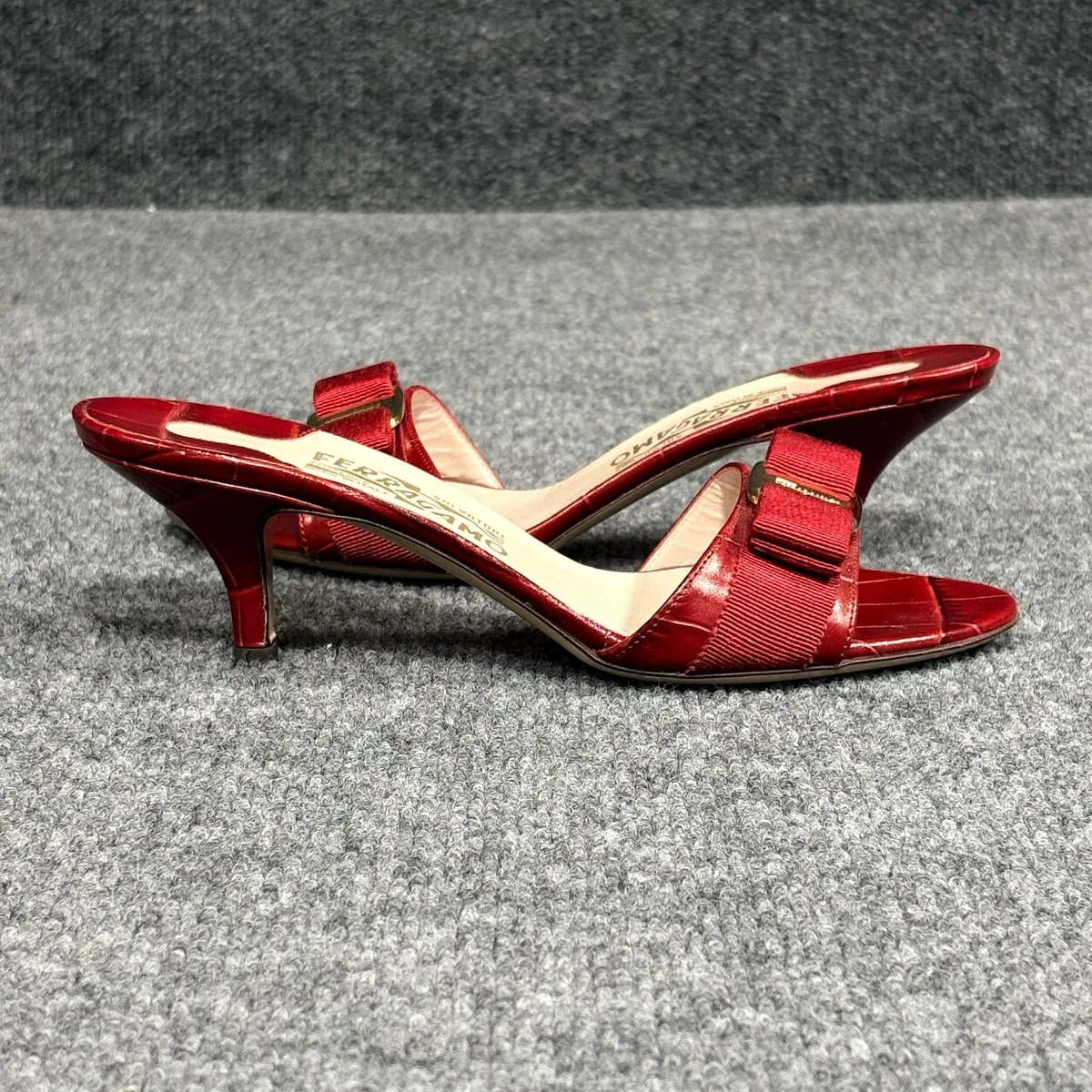 Salvatore Ferragamo Red Sandals for Women for sale | eBay