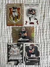 🚀🏈🔥 2024 Brock Bowers NFL 5-Card Set! Mosaic ⚡ Score 💥 Contenders ✨ Select!