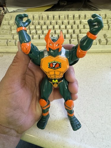 vintage tmnt teenage mutant ninja turtles Supermutants Michelangelo Mike 1994 - Bild 13 von 14