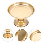 Plate Pedestal Snack Serving Tray Decorative Fruit Bowl with Stand