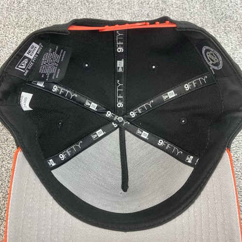 Gorra Philadelphia Flyers New Era Negra 9Fifty Marco A Ajustable SnapBack Gorra Nueva con Etiquetas - Imagen 6 de 6