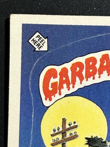 1985 Topps Garbage Pail Kids GPK Card First Series 1 OS1 Matte 22b Stinky Stan - Picture 3 of 7