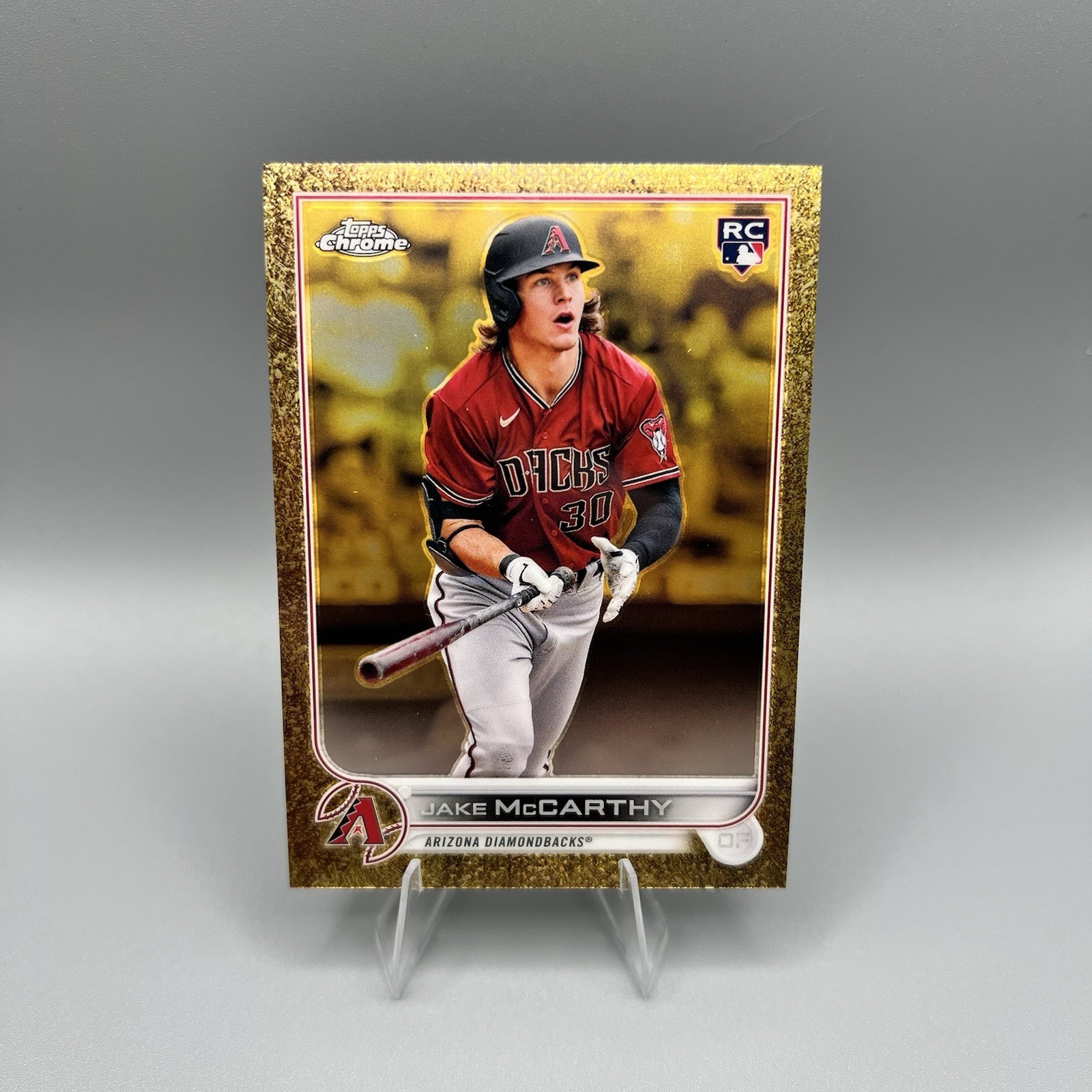 2022 Topps Gilded Collection #117 Jake McCarthy (RC) Gold /99 AZ Diamondbacks