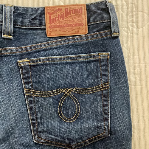 Lucky brand by Gene Montesano Short Inseam jeans 12/31 Made In USA - Picture 8 of 11