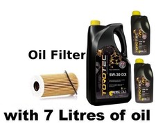 Fits Renault Trafic 2.0 Diesel 2006 - 2014 Oil Filter 7L Oil 5w30 Service Kit