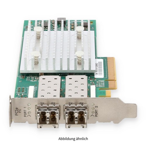 Lenovo QLogic QLE2692 2x 16GB SFP + Fibre Channel PCIe HBA Low Profile 01KR586 - Zdjęcie 8 z 10