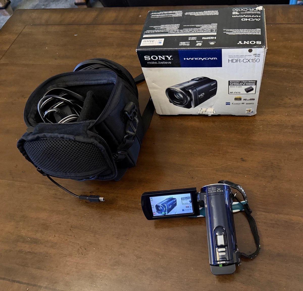 Sony Handycam High Definition Camcorders 300x Digital Zoom for