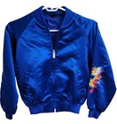 80s OKINAWA JAPAN FAR EAST TOUR JACKET EMBROIDERED DRAGON VINTAGE  SUKAJAN Blue  — photo 2