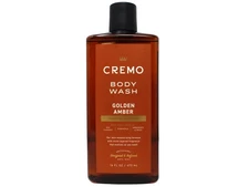 Cremo Golden Amber Body Wash for Men, Tropical & Marine 16 FL OZ