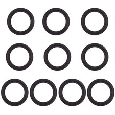 DERNORD 1.5" Buna-N NBR Sanitary Gasket Fits Tri-Clover Type Ferrule Pack of 10