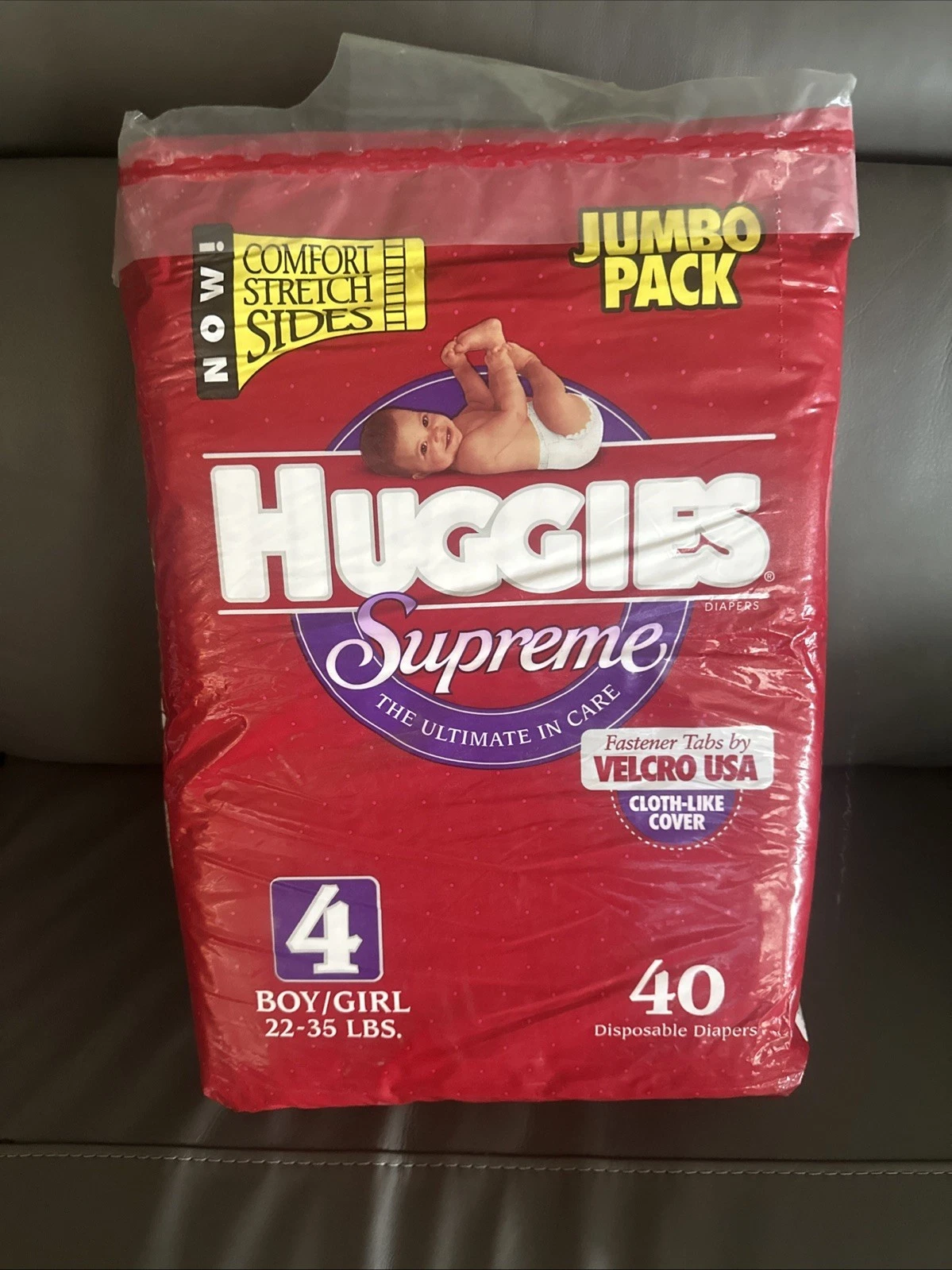 Sealed Pack 40 Huggies Supreme Large From 1993 Vintage Diapers
Opens in a new window or tab