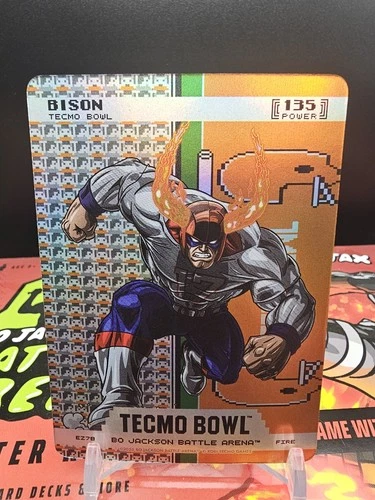 2026 Bo Jackson Battle Arena Tecmo BISON (Josh Allen) Endzone FIRE