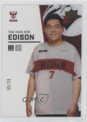 2023 Upper Deck Overwatch League Season 4 Infra-Sight Gold 5/25 Edison #IS-5 mq5