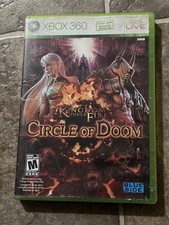 Kingdom Under Fire Circle of Doom (Microsoft Xbox 360, 2008) CIB COMPLETE