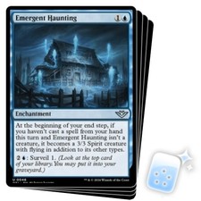 EMERGENT HAUNTING X4 Outlaws Of Thunder Junction OTJ Magic MTG MINT CARD
