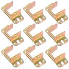 10Pcs Bed Hinge Sturdy Bed Corner Furniture Fixed Bracket Practical Bed Corner