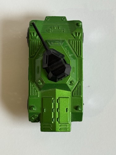 Matchbox 1973 Lensey 1-75 Nº 73d Comadreja Rolamatics Superrápido Metálico Verde Bonito - Imagen 10 de 12